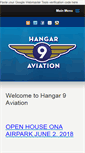 Mobile Screenshot of hangar9aviation.com